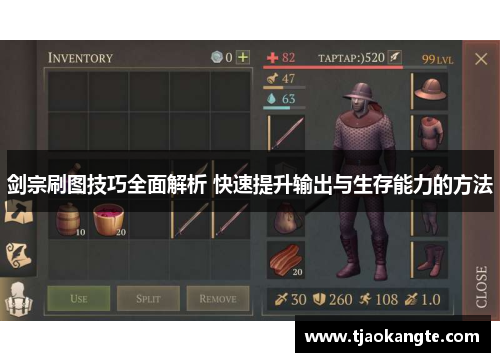 剑宗刷图技巧全面解析 快速提升输出与生存能力的方法